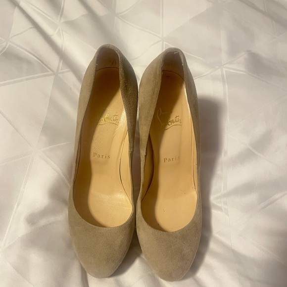 Christian Louboutin Filter 140 crystal-embellished suede pumps - Picture 10 of 16